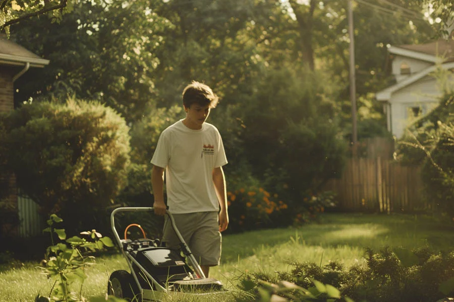 lithium battery mower